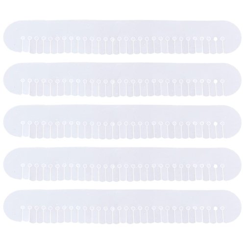 Heat Shield Guards for Hair Extension Multi Hole Shield Spacers Fusion Glue Protector Templates for Hair Extensions (15 Pieces)