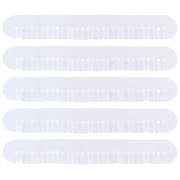 Heat Shield Guards for Hair Extension Multi Hole Shield Spacers Fusion Glue Protector Templates for Hair Extensions (15 Pieces)