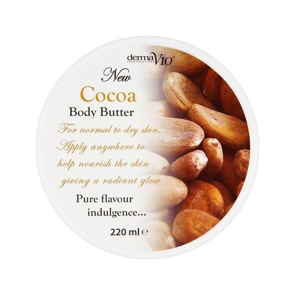 Derma V10 COCOA Body Butter 220ml by Derma (English Manual)