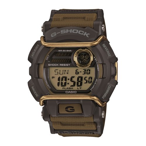 Casio G-Shock Quartz Watch with Resin Strap, Green, 55 (Model: GD400-9CR)