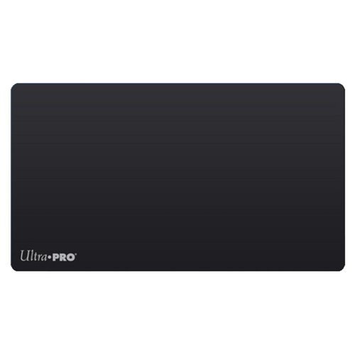 Ultra PRO Playmat for Card Games and Workstations, Solid Black, 84082