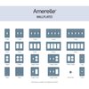 Amerelle C974T Wall Plate, Gas Burner