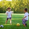 Daball Kid and Toddler Soccer Ball - Size 1, Pump and Gift Box Included (Sunshine, The Unicorn)