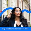 Ocushield Blue Light Blocking Glasses Prevent Eye Strain from Digital Devices | Developed by Optometrists | For Adults & Kids