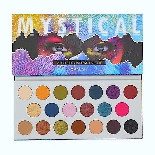 EYESHADOW PALETTE BRIGHT, SHIMMER, MATTE COLORS & HIGHLY PIGMENTED SHADES