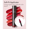 VIDIVICI Millennial Tint Glit - Transfer Proof Moisture Korean Lip Tint with Long-Lasting Color, Lightweight Water Jelly Texture, Hydrating & Smudge-Free Lip Stain, 0.13oz (08 BE LOVING)
