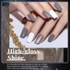 Beetles Gel Nail Polish Kit, 6 Colors Nude Gel Polish Pink White Beige Grey Gel Polish Brown Gel Nail Polish Elegant Nail Art Manicure Kit Soak Uv Gel Gift for Women Set Nude Nail Polsh