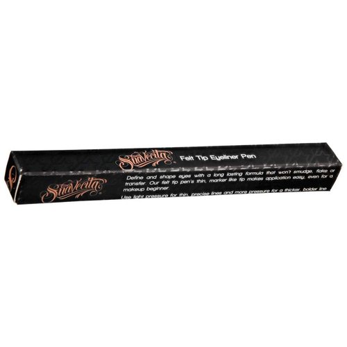 Suavecita Felt Tip Eyeliner Pen Matte Black Vegan & Cruelty Free Precise Lines