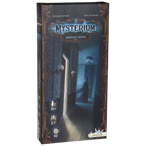 Libellud Mysterium Hidden Signs Board Game Expansion - Uncover New Mysteries and Clues in The Award-Winning Cooperative Game for Kids & Adults, Ages 10+, 2-7 Players, 42 Minute Playtime, Made