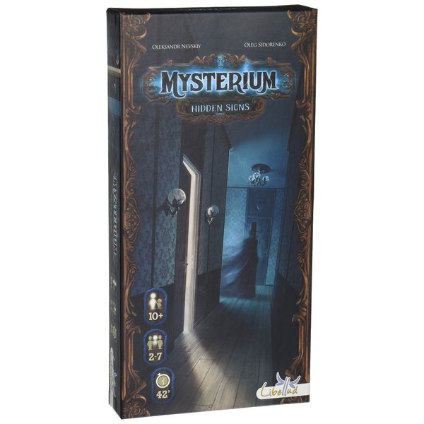 Libellud Mysterium Hidden Signs Board Game Expansion - Uncover New Mysteries and Clues in The Award-Winning Cooperative Game for Kids & Adults, Ages 10+, 2-7 Players, 42 Minute Playtime, Made