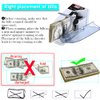 Money Counter Cosdio Portable Money Counter Mini Bill Cash Counting Machine Handy Suitable for Multi-Currency Handy Banknote Counter