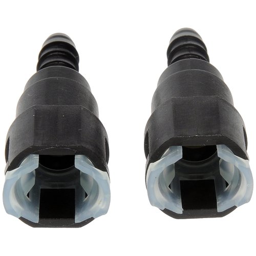 Dorman 800-085 Fuel Line Quick Connector That Adapts 3/8 In. Steel To 5/16 In. Nylon Tubing, 2 Pack