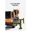 Gemini&Genius 1/50 Scale Autocrane Toys, Crane Truck Construction Vehicle, Alloy Boom Truck Engineering Car Models, Great Gifts, Collections, Cake Toppers, Room Decoration for Kids