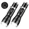 Tokeyla LED Tactical Flashlight Bright,3Modes High Lumens,Zoomable,Everyday Small Flashlights Powerful for Camping Accessory,Emergency,Only Flashlights(2PACK)