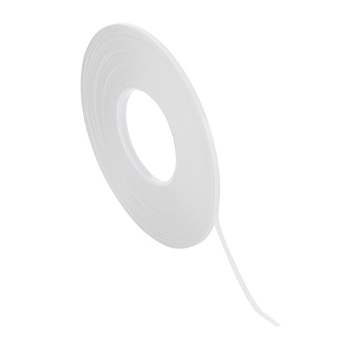 CHARTPAK Graphic Art Tape, 1/16 W x 648 L Inches, White Matte, 1 Roll (BG6210M)