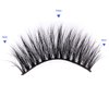 3D Mink False Eyelashes Pack Real Siberian Luxurious Messy Volume Dramatic Mink Fake Eyelashes Set 5 Pairs/Box A15-5（The New)