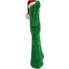 Multipet International Holiday Gumby Dog Toy with Santa Hat, Small