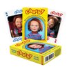 AQUARIUS Chucky Playing Cards - Chucky Themed Deck of Cards for Your Favorite Card Games - Officially Licensed Chucky Merchandise & Collectibles - Poker Size with Linen Finish