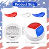 Red White Blue Face Body Paint - USA American Flag 3 Colors Makeup Face Painting Palette for America's Patriotic Events 4th of July, Independence Day, Veterans Day, Halloween, Sports Event