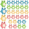 Liliful 32 Pcs Frog Stuffed Animal Plush Bulks Frog Plush Toys Stress Relief Cute Soft Frog Autism Sensory Crochet Toys Party Favor Back to School Gifts for Kids Teens Backpack Students