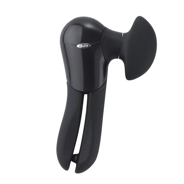 OXO Good Grips Smooth Edge Manual Can Opener in Black Stainless Steel