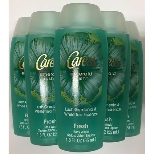 Caress Fresh Body Wash Emerald Rush Travel Size - 1.8 oz. (Pack of 6)