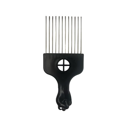 Hair Pick Afro Comb, Metal Pick for Hair