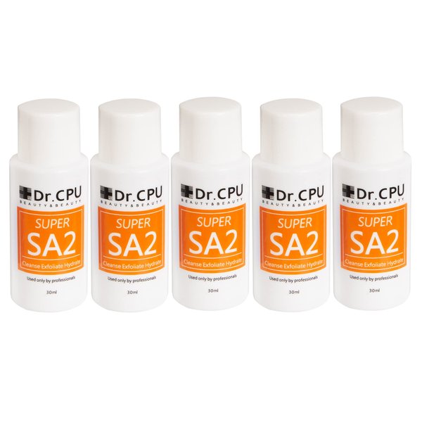Water Peeling Hydrofacial Skincare Face Moisturizer Cleaning Skin Serum Aqua Peel Concentrated Solution 30ml/1.01oz Per Bottle Dilute to 800ml/27oz Solution Use AS1 SA2 AO3 5 Bottles Per Set(SA2)