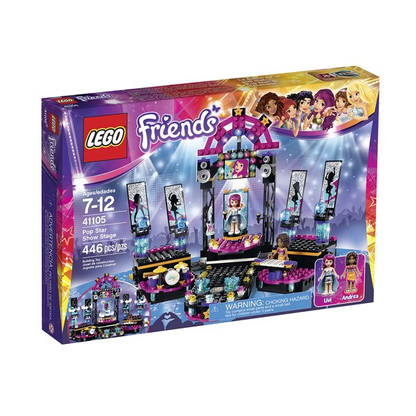 LEGO Friends 41105 Pop Star Show Stage Building Kit
