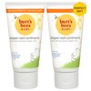 Burt's Bees Baby Diaper Rash Cream, 40% Zinc Oxide Calms & Soothes Skin for Fast Relief, Eczema Safe Balm, 100% Natural Origin Plant Based Formula, Pediatrician Tested, Travel Size, 6 oz (3 oz 2-Pack)