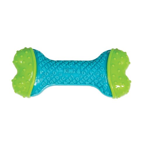 KONG CoreStrength Bone - Dog Dental Chew Toy - Durable, Multi-Layered Dog Toy for Enrichment Play & Dental Care - with Textured Body for Teeth Cleaning - for Small/Medium Dogs