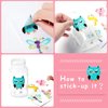 sinceroduct Diamond Art Kits for Kids, 64 Pcs Diamond Art Stickers Crafts for Kids Ages 4-6-8-12, 5D DIY Animals Gem Art Stickers Kits for Girls Boys Adults Beginners, Christmas Diamond Art Gifts