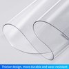 Annhua Dental Chair Foot Cover Foot Pad Mat Cushion Transparent, Dental Clinic Chair Toe Protector Dustproof with Elastic Bands - Waterproof and Reusable
