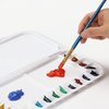 Mr. Pen Airtight 18-Well Watercolor Palette with 2 Mixing Areas and Lid - Folding Paint Tray