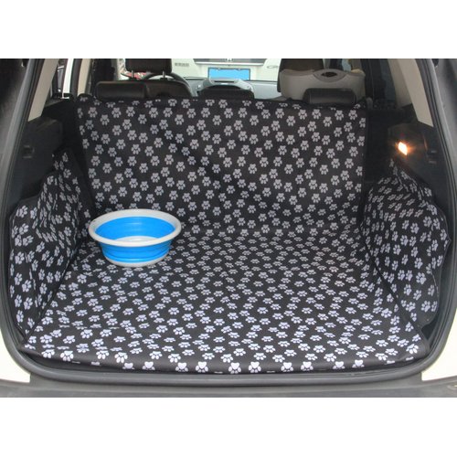 Pet Dog Trunk Cargo Liner - Oxford Car SUV Seat Cover - Waterproof Floor Mat for Dogs Cats - Washable Dog Accessories