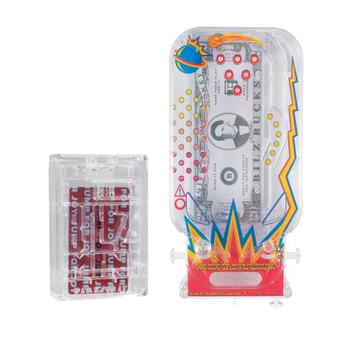 BILZ Money Puzzle Pack - Brain Teasing Maze and Cosmic Pinball - Perfect for Christmas and Birthday Gifts - Fun Reusable Game for Cash, Gift Cards and Tickets - Complete The Puzzle to Get Your Prize