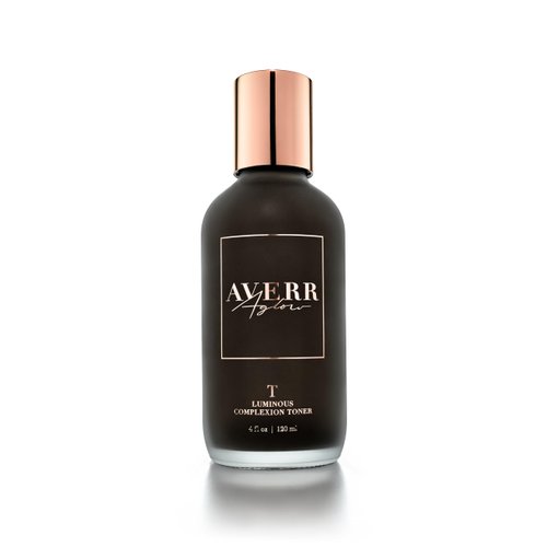 Averr Aglow Luminous Complexion Toner, Face Skincare, Reduce Blackheads Breakouts & Dark Circles, Natural Solution Moisturizing Facial Toner, Hydrating & Soothing Effect