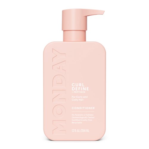 MONDAY HAIRCARE Curl Define Conditioner 12oz, Nourishing Curls, Coconut Oil, Shea Butter, Enhancing Shine and Strengthening Hair