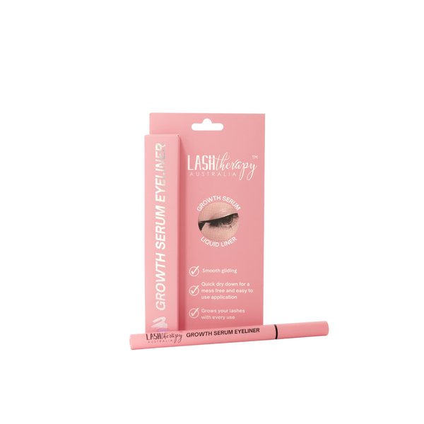 Lash Therapy Australia Growth Serum Eyeliner, Smudge Proof, Quick Dry Eye Liner, Long Lasting Liquid Eyeliner, Black Eyeliner Pen, Eyeliner Liquid Liner, Waterproof Eyeliner