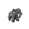TUFFY - World's Tuffest Soft Dog Toy - Zoo Junior Elephant - Multiple Layers. Made Durable, Strong & Tough. Interactive Play (Tug, Toss & Fetch). Machine Washable & Floats