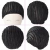 MsLoosily Cornrow Wig Cap For Crochet Braids Synthetic Braided Cap with Adjustable Straps Breathable Crochet Caps with 2 Combs Braided Wig Cap For Sew in,Braided Wig Cap for Black Women(1pcs,black)