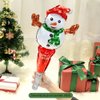 10Pcs Christmas Foil Balloons Santa Claus Snowman Christmas Balloons for Christmas Party Supplies Birthday Party Decoration