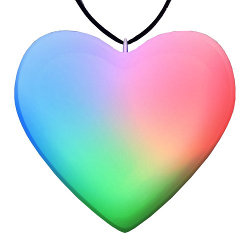 Blinkee Sculpted Heart Necklace