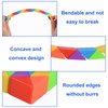 GOLDGE 15 Pack Mini Fidget Snake Cube Puzzle Toys - Party Favors & Goodie Bag Fillers for Kids & Teens - Rainbow Colors - Bulk Birthday & Back to School Gifts - Stocking Stuffers