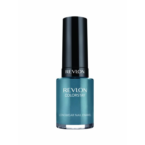 REVLON Colorstay Nail Enamel, Blue Slate, 0.4 Fluid Ounce