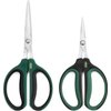 Yieldcropper Hydroponic 2-Pack Bonsai Scissors and Plant Trimming Shears Set - Stainless Steel Pruning Shears for Indoor Gardening, Succulent Harvest, and Precision Plant Care