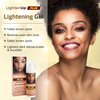 LightenUp Plus Brightening Gel with Pump - 1Fl oz / 30ml - With Coconut Oil and Alpha Arbutin