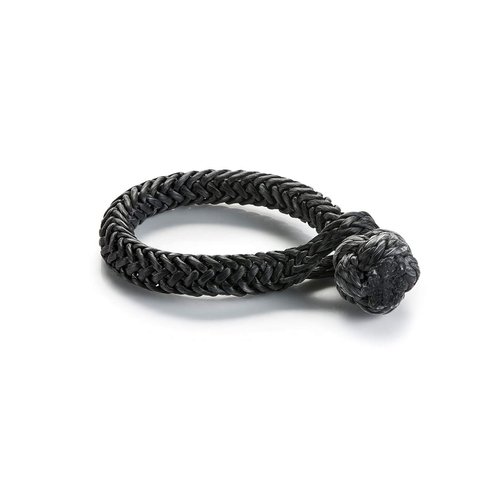 WARN 102556 Spydura Soft Shackle Synthetic Rope, 3/8" Diameter, Black