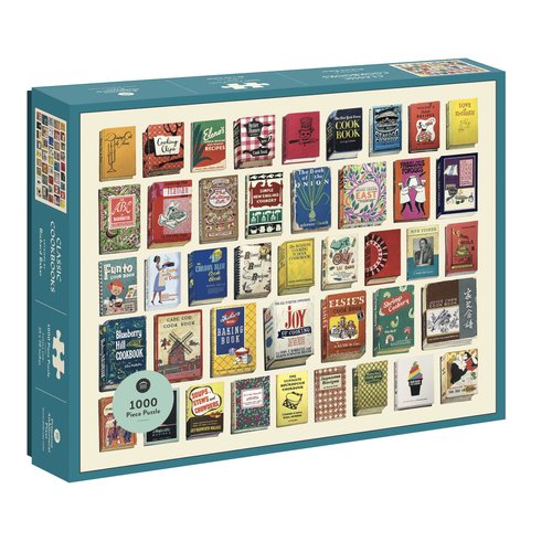 Princeton Architectural Press | Classic Cookbooks 1000 Piece Puzzle