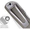 SOG TWI8-CP Twitch II 6.20 Inch EDC Folding Knife, silver